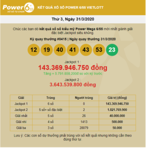 Liên tiếp nổ Jackpot 2 sản phẩm Power 6/55>