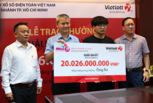 Trúng Vietlott 20 tỷ đồng, người nhận thưởng không cần đeo mặt nạ