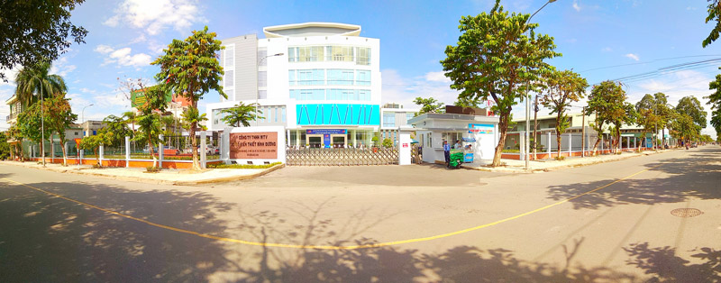 Trụ sở công ty xổ số kiến thiết Bình Dương