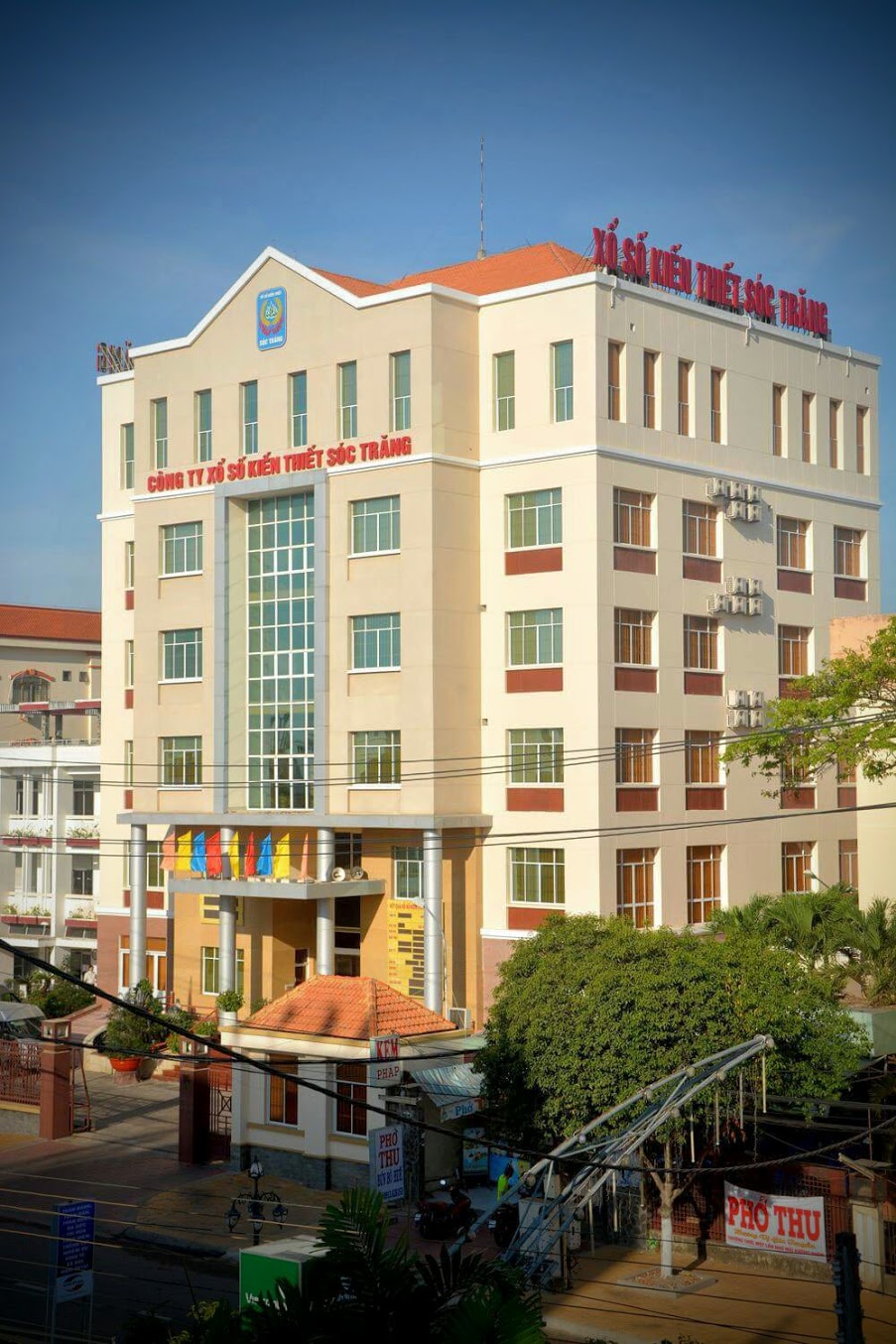 Trụ sở xổ số kiến thiết Sóc Trăng