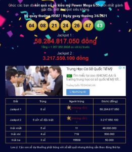 Trúng số Viettlot Jackpot 1 nổ đậm 58 tỷ ngày 3-6-2021