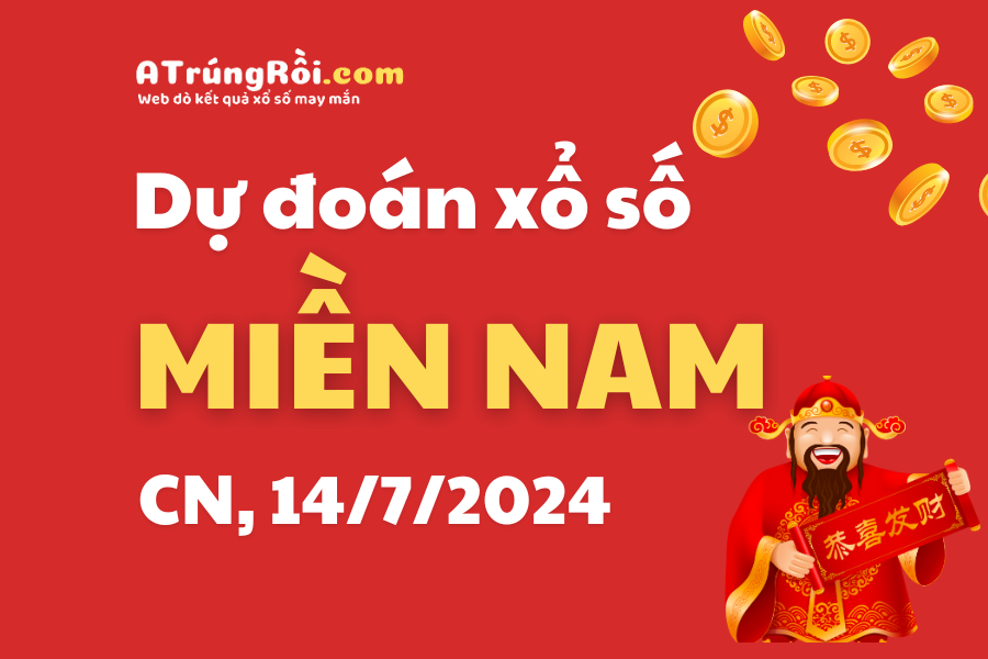 Dự đoán XSMN 14/7/2024, soi cầu kết quả Xổ Số Miền Nam 14-07-2024